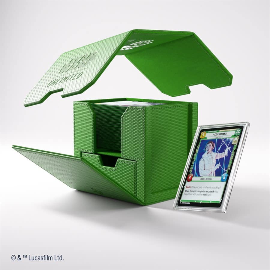 Gamegenic Green Star Wars Unlimited Deck Pod 60 CT image 0